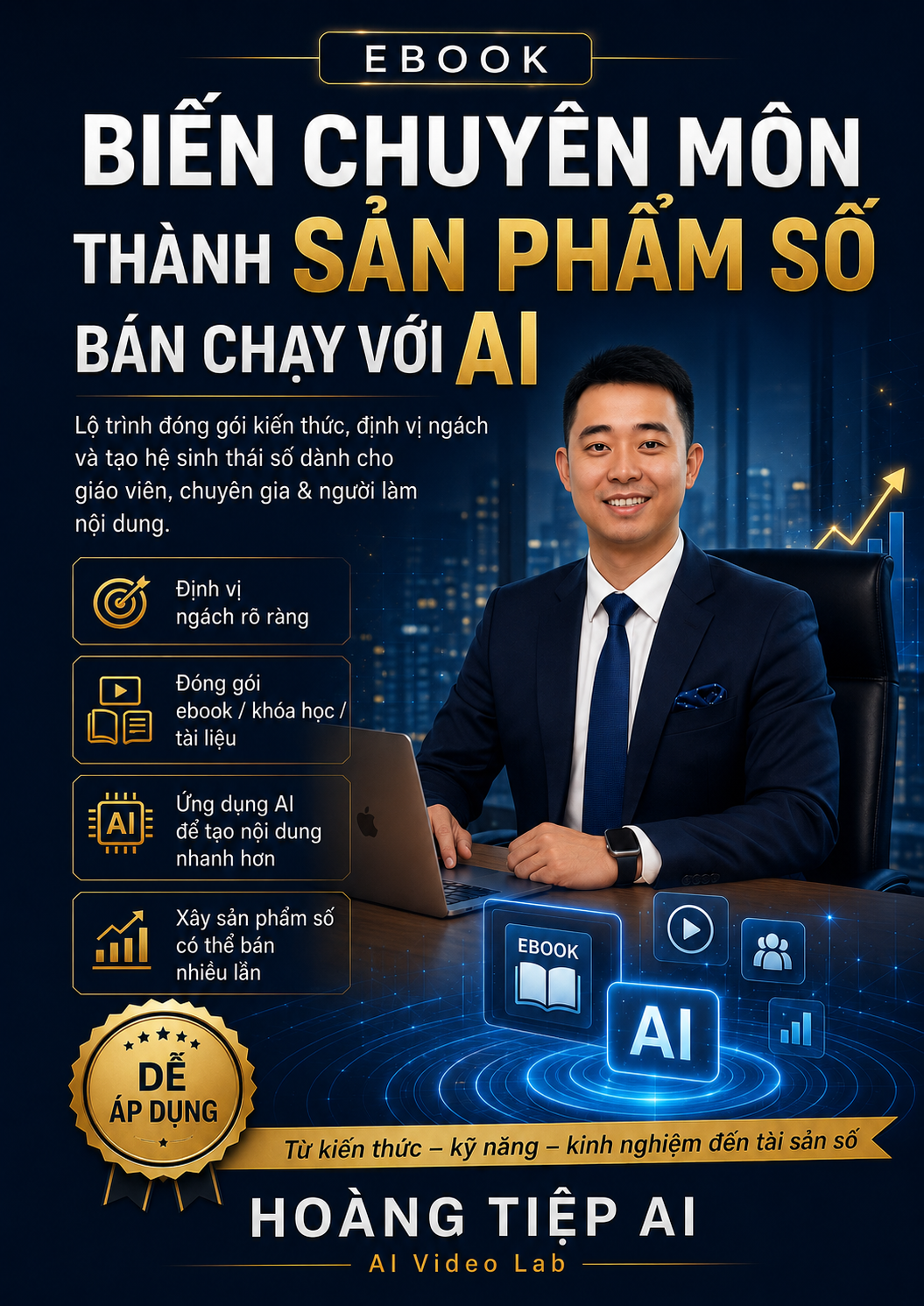 Biến chuyên môn thành sản phẩm số bán chạy với AI